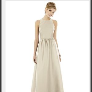 Alfred Sung Sateen gown D707